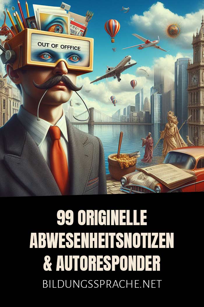 99 originelle Abwesenheitsnotizen & Autoresponder-Nachrichten 99 originelle Abwesenheitsnotizen & Autoresponder-Nachrichten
