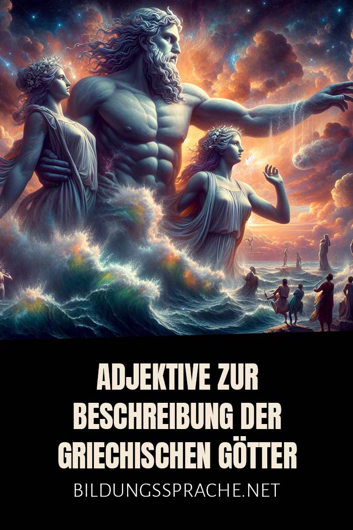 Die Mythologie in 370 Adjektiven - Griechische Götter lebendig beschrieben