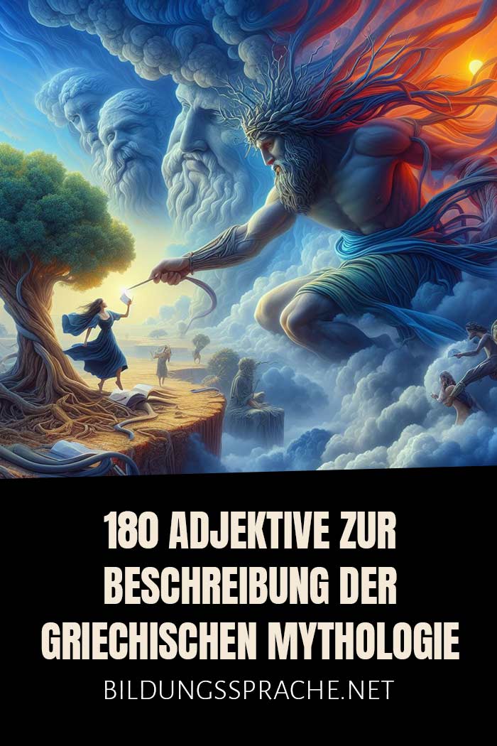 Griechische Mythologie - 180 Adjektive für lebendige Beschreibungen