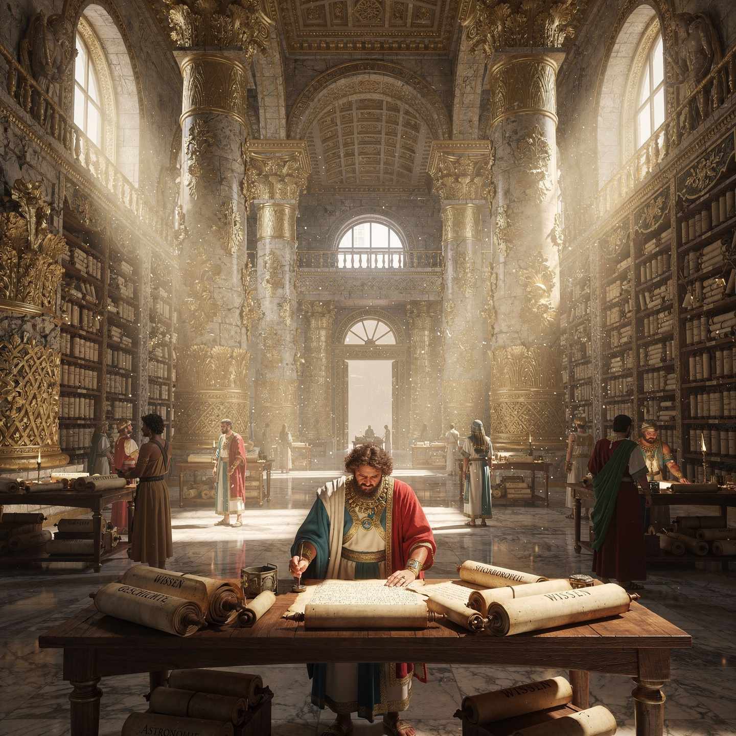 Die Bibliothek von Alexandria: Das verlorene Gedächtnis der Menschheit 1