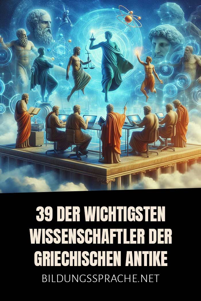 39 der wichtigsten Wissenschaftler der griechischen Antike