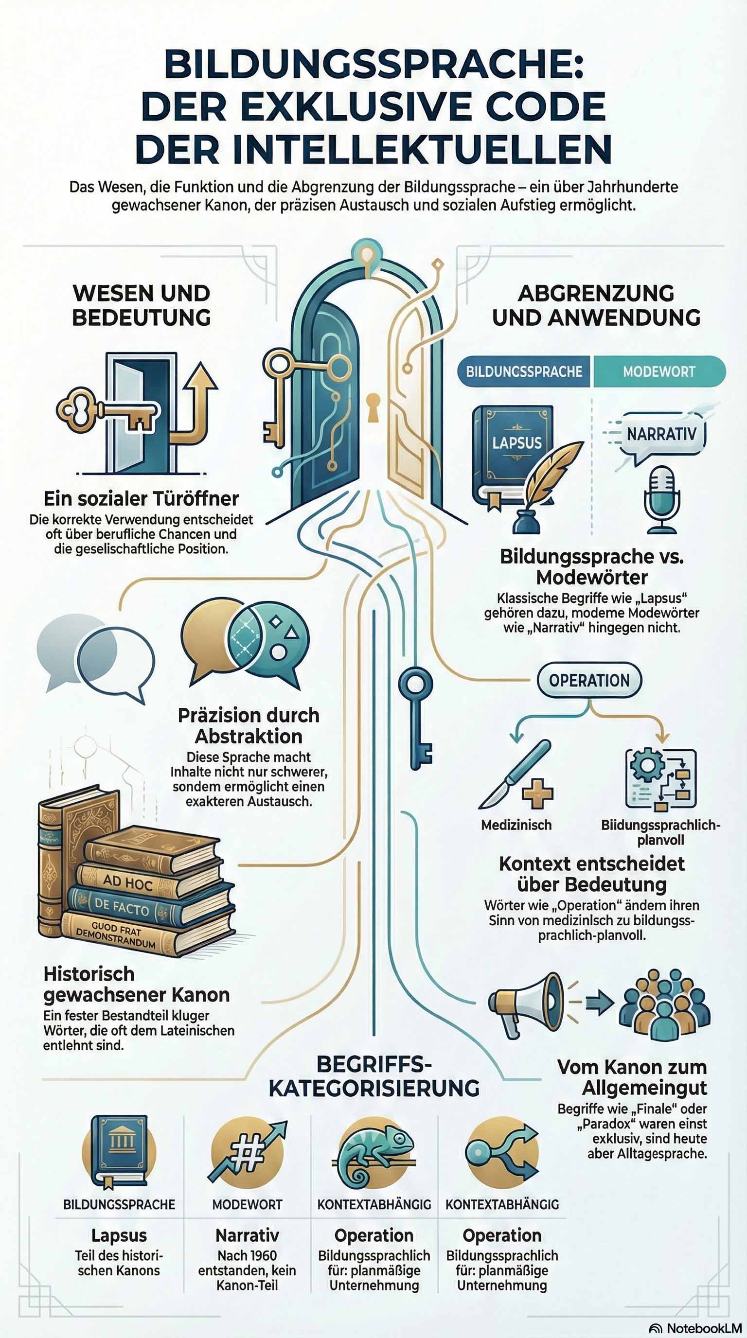 Bildungssprache Infografik Bildungssprache Infografik