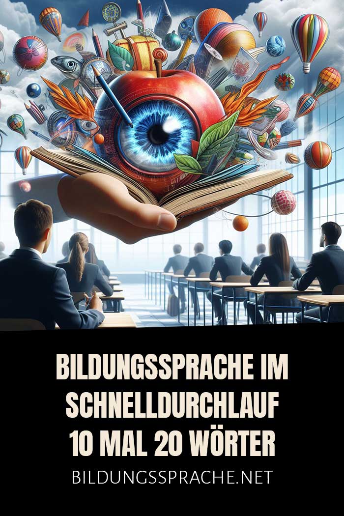 Bildungssprache 🎓 im Schnelldurchlauf: 160 wichtige und spannende Wörter💡