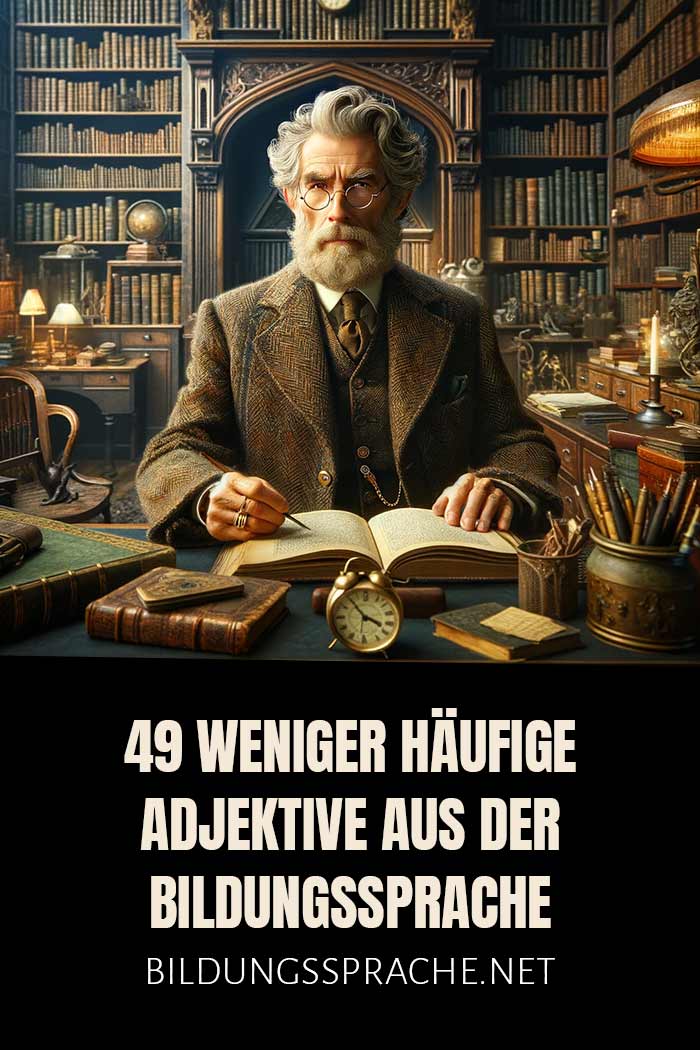 49 weniger häufige Adjektive aus der Bildungssprache für noch klügere Texte 2