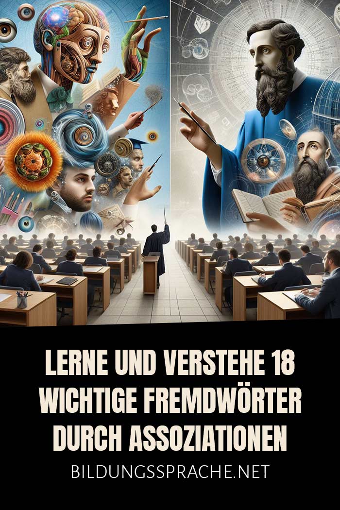 Fremdwörter leicht gemacht: 18 Schlüsselbegriffe durch Assoziationen meistern