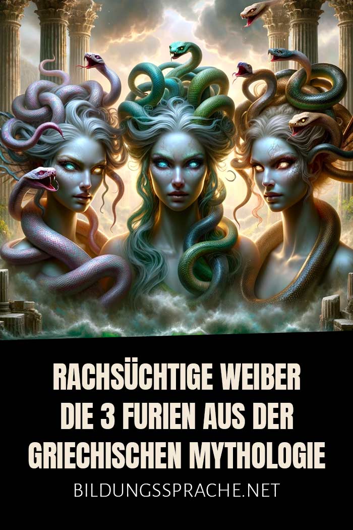 Rachsüchtige Weiber ... Die 3 Furien aus der griechischen Mythologie