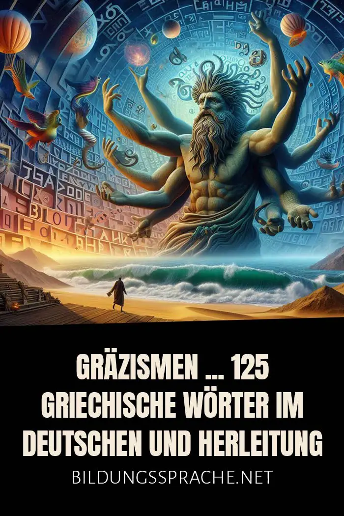 125 Gräzismen - Wie Griechisch unsere Sprache prägt