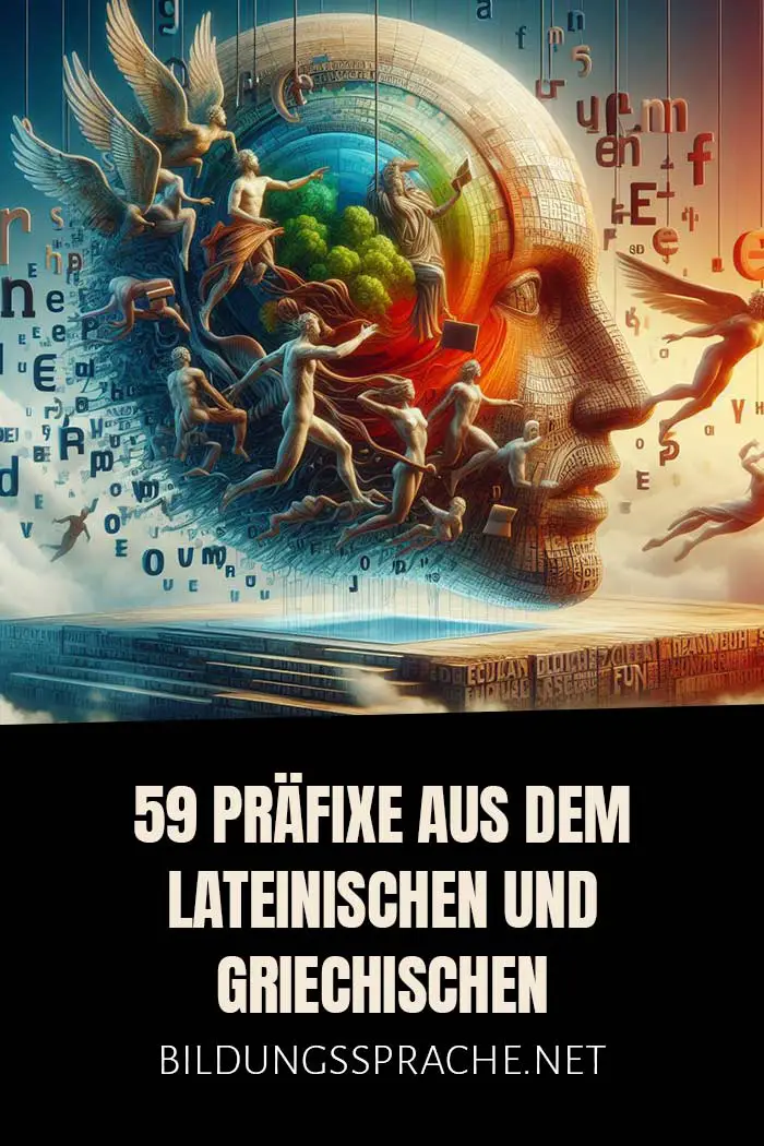 63 Präfixe aus dem Lateinischen und Griechischen, die im Deutschen unverzichtbar sind