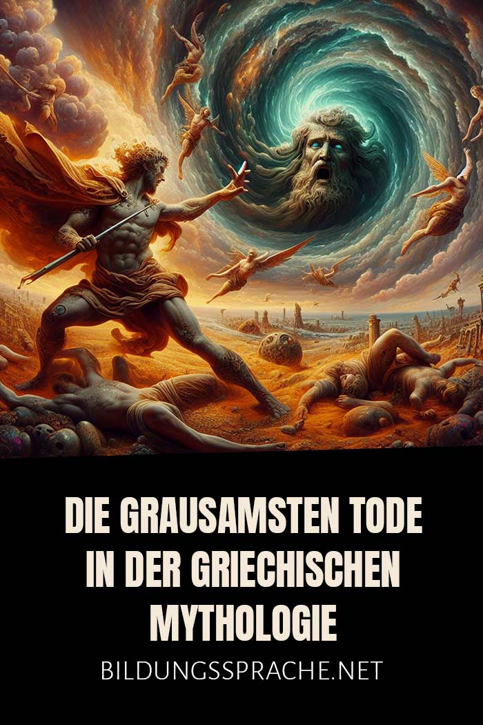 Die Grausamsten Tode in der griechischen Mythologie - wer erlitt sie und warum?