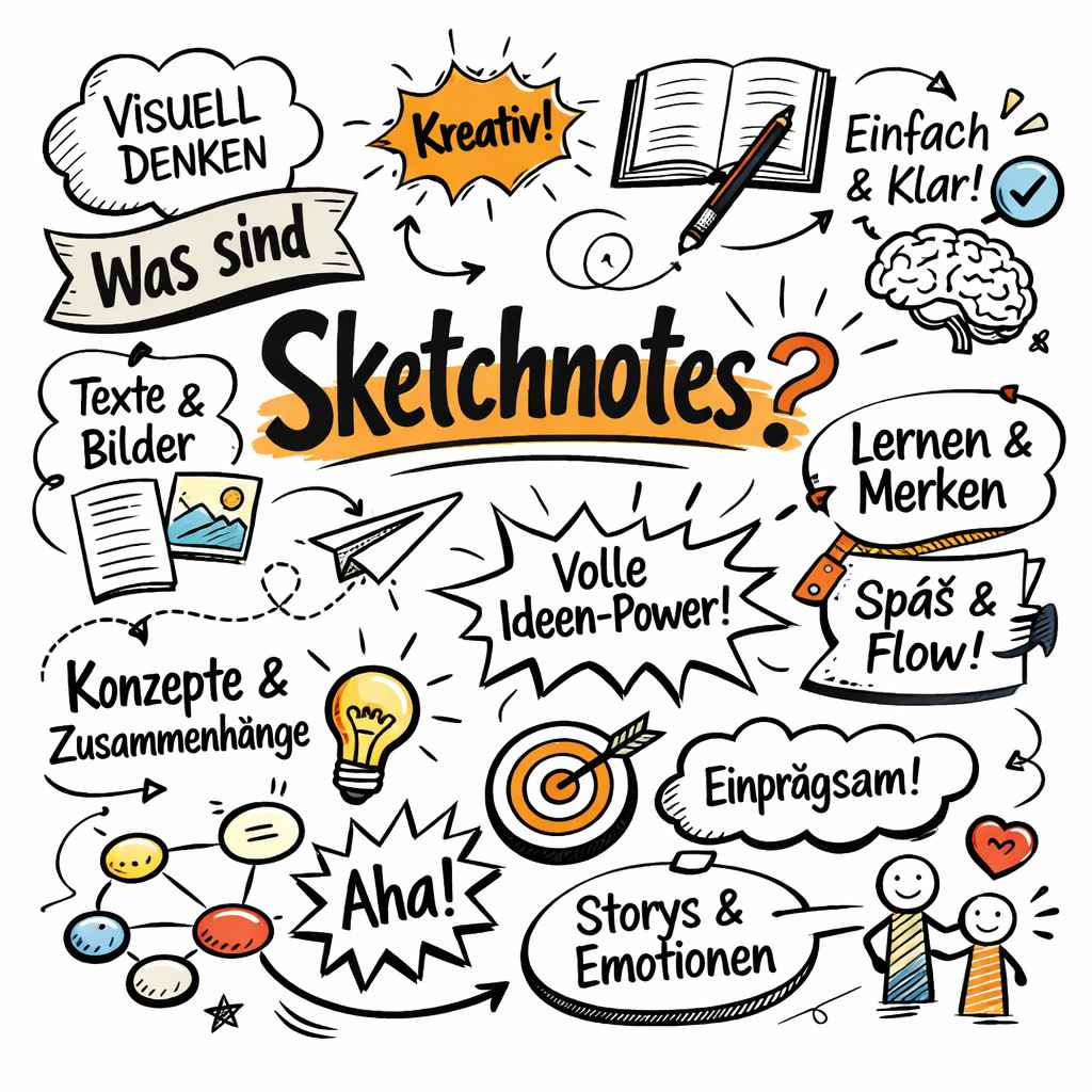 Sketchnotes mit KI erstellen