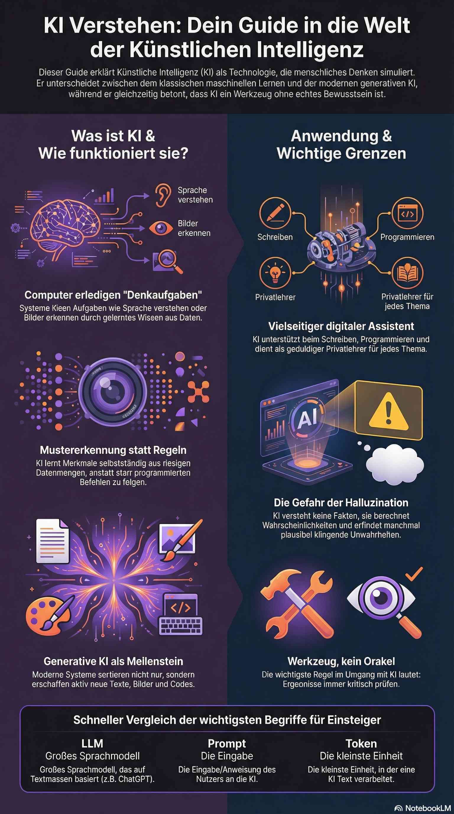 Was ist KI - Infografik