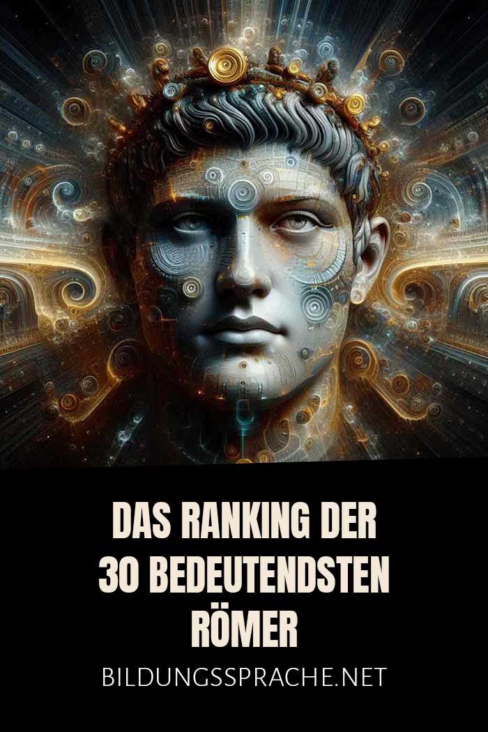 Das Ranking der 30 bedeutendsten Römer