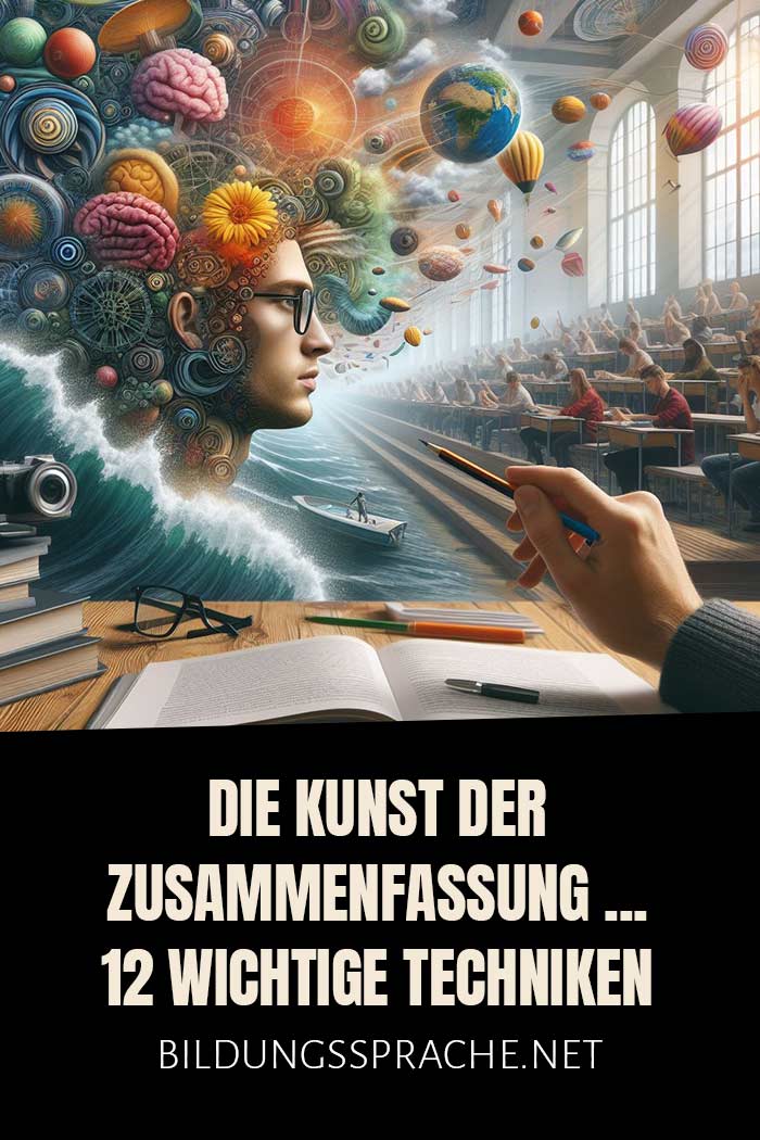 Die Kunst der Zusammenfassung — 17 Techniken für effektive Mitschriften